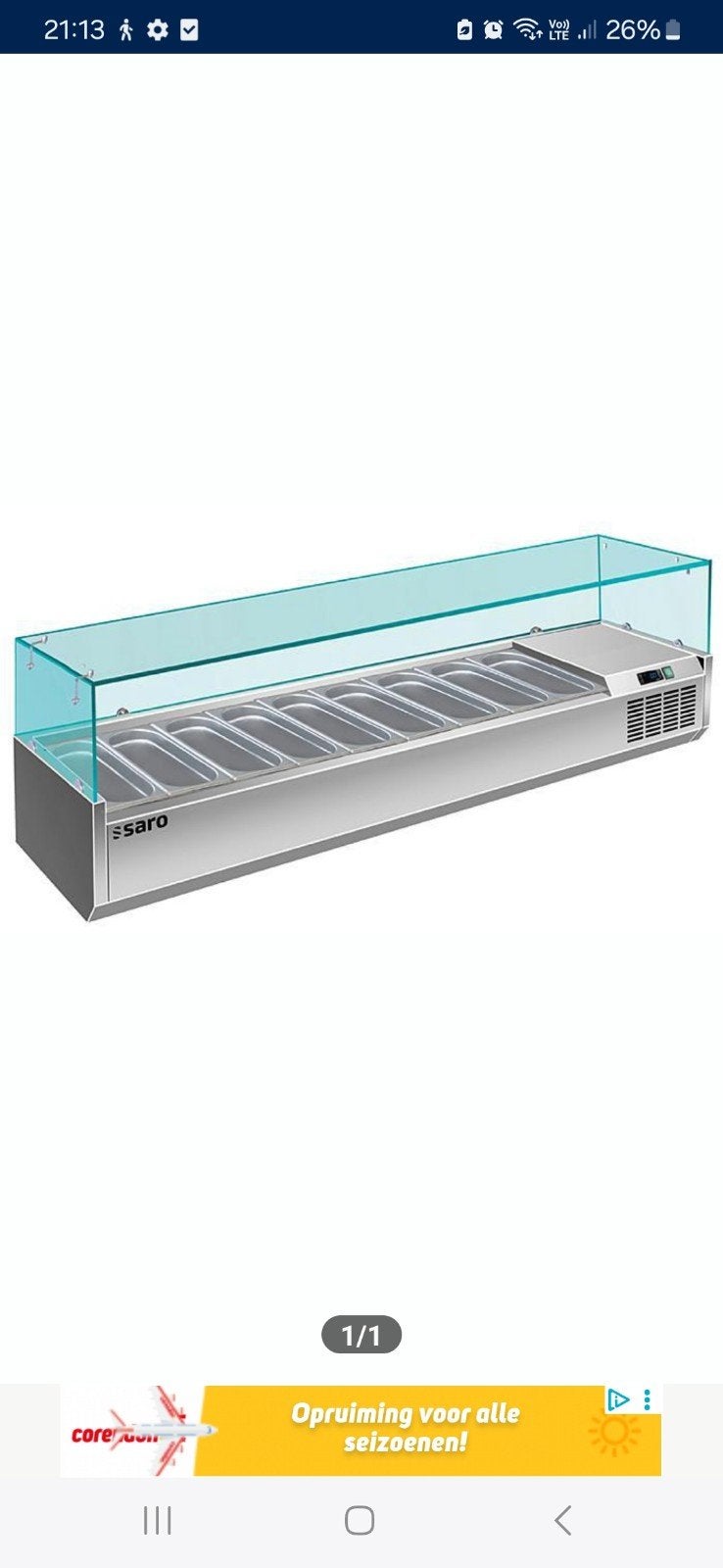 Nieuwe saladette nog nooit gebruikt, Ophalen