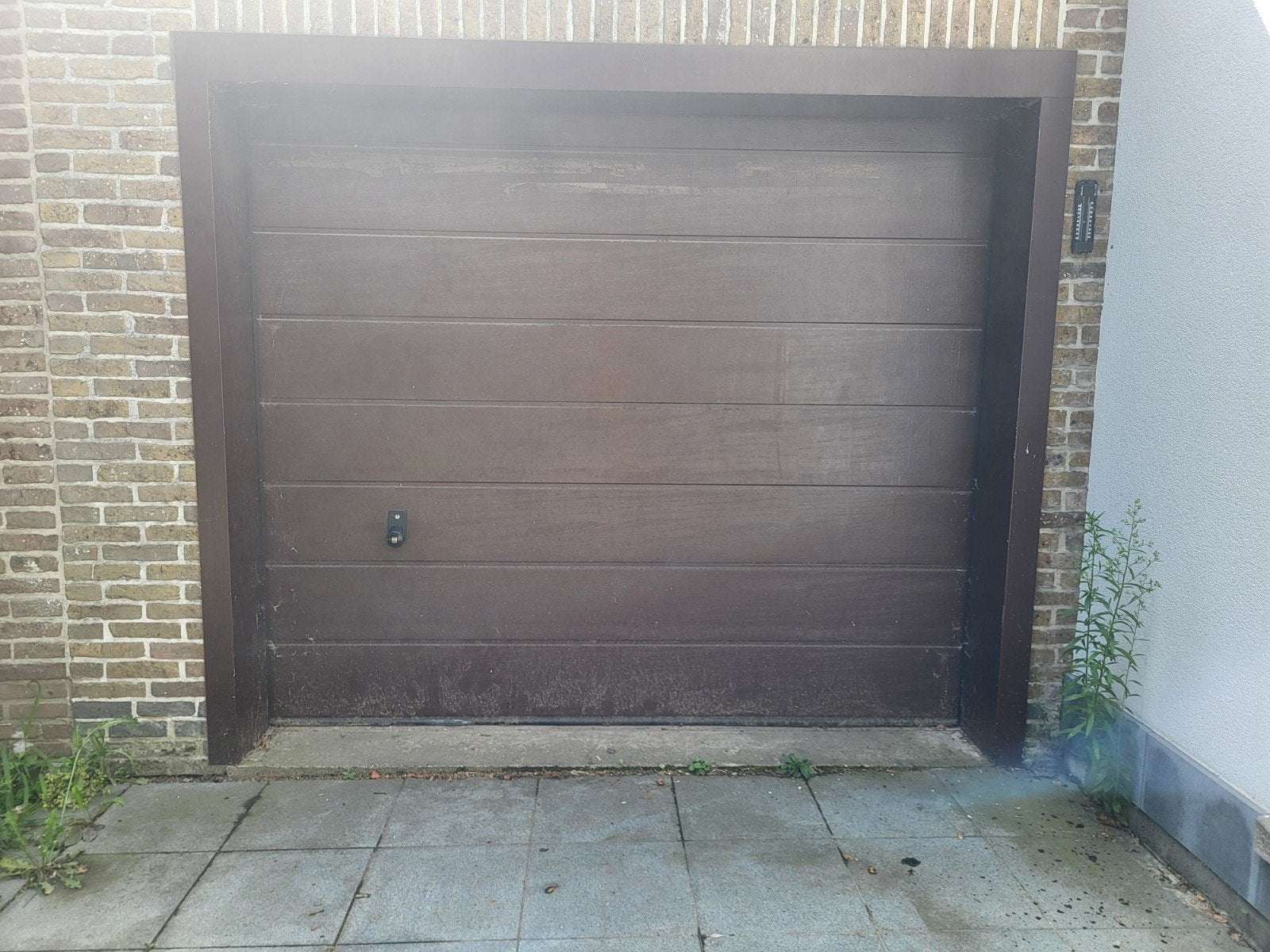 porte de garage, Doe-het-zelf en Bouw, Rolluiken, Ophalen, Overige kleuren, 200 cm of meer, Zo goed als nieuw