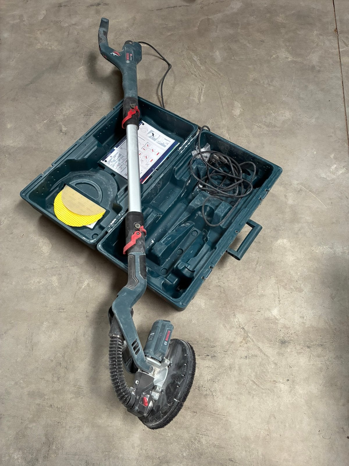 Bosh langnek schuurmachine, Doe-het-zelf en Bouw, Ophalen, Gebruikt