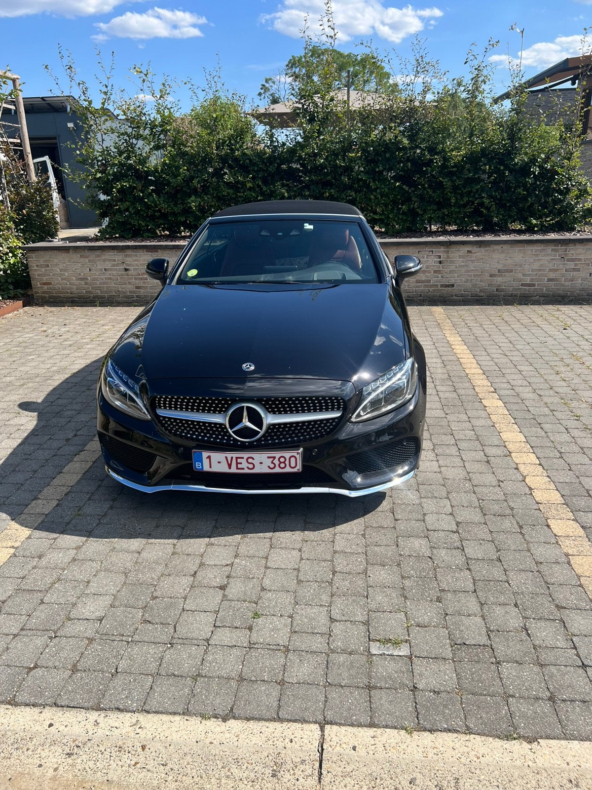 Prachtige Mercedes c 220 d cabrio, Auto's, Mercedes-Benz, Particulier, C-Klasse, Trekhaak, Diesel, Euro 6, Cabriolet, 2 deurs