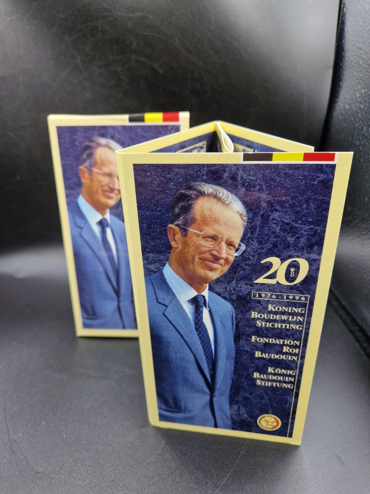 500Fr zilveren munt Koning Boudewijn stichting 1996, Enlèvement ou Envoi