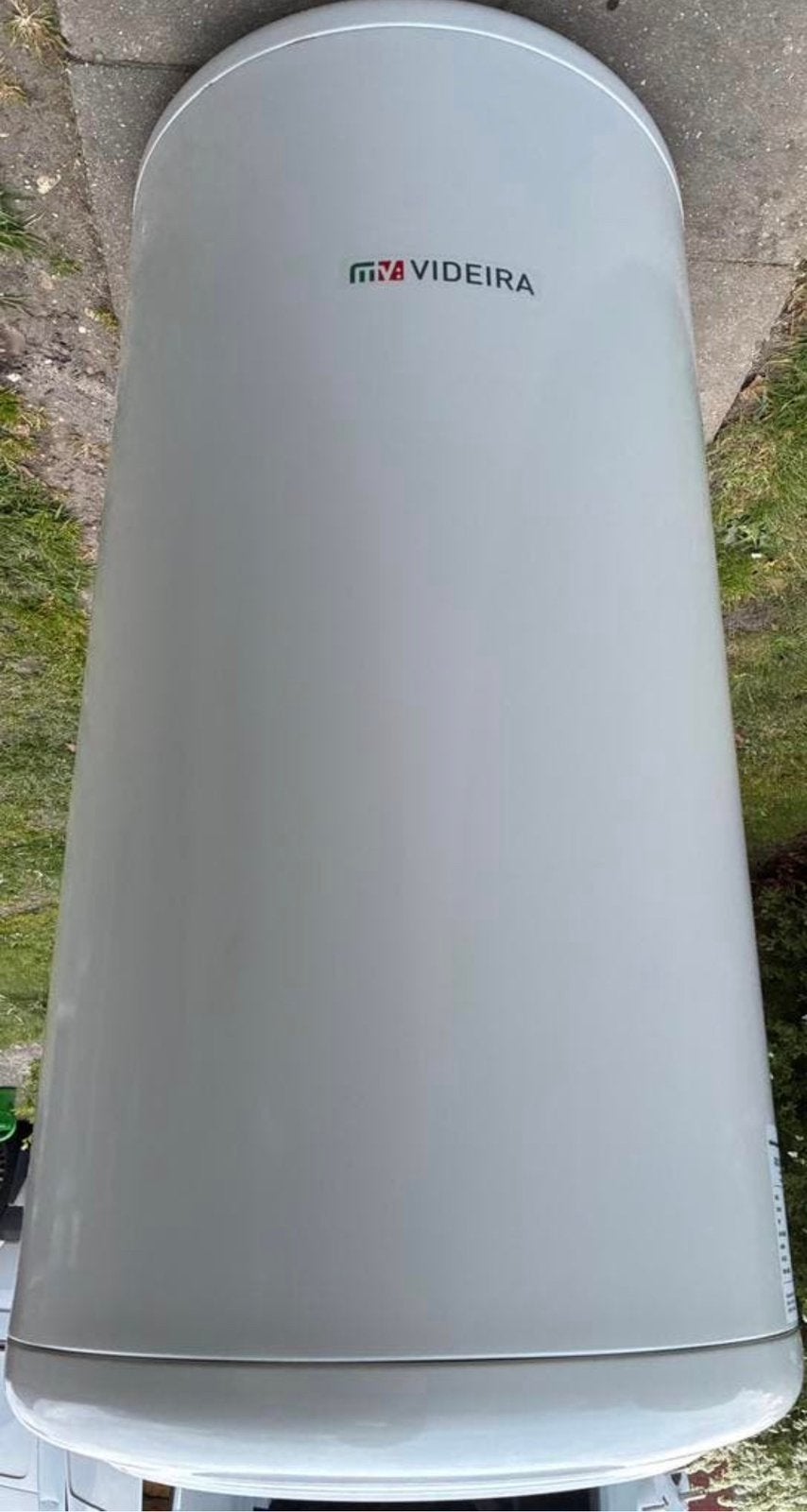 Elektrische koperen boiler 80 liter (merk Videira), 20 tot 100 liter, Ophalen, Zo goed als nieuw, Boiler