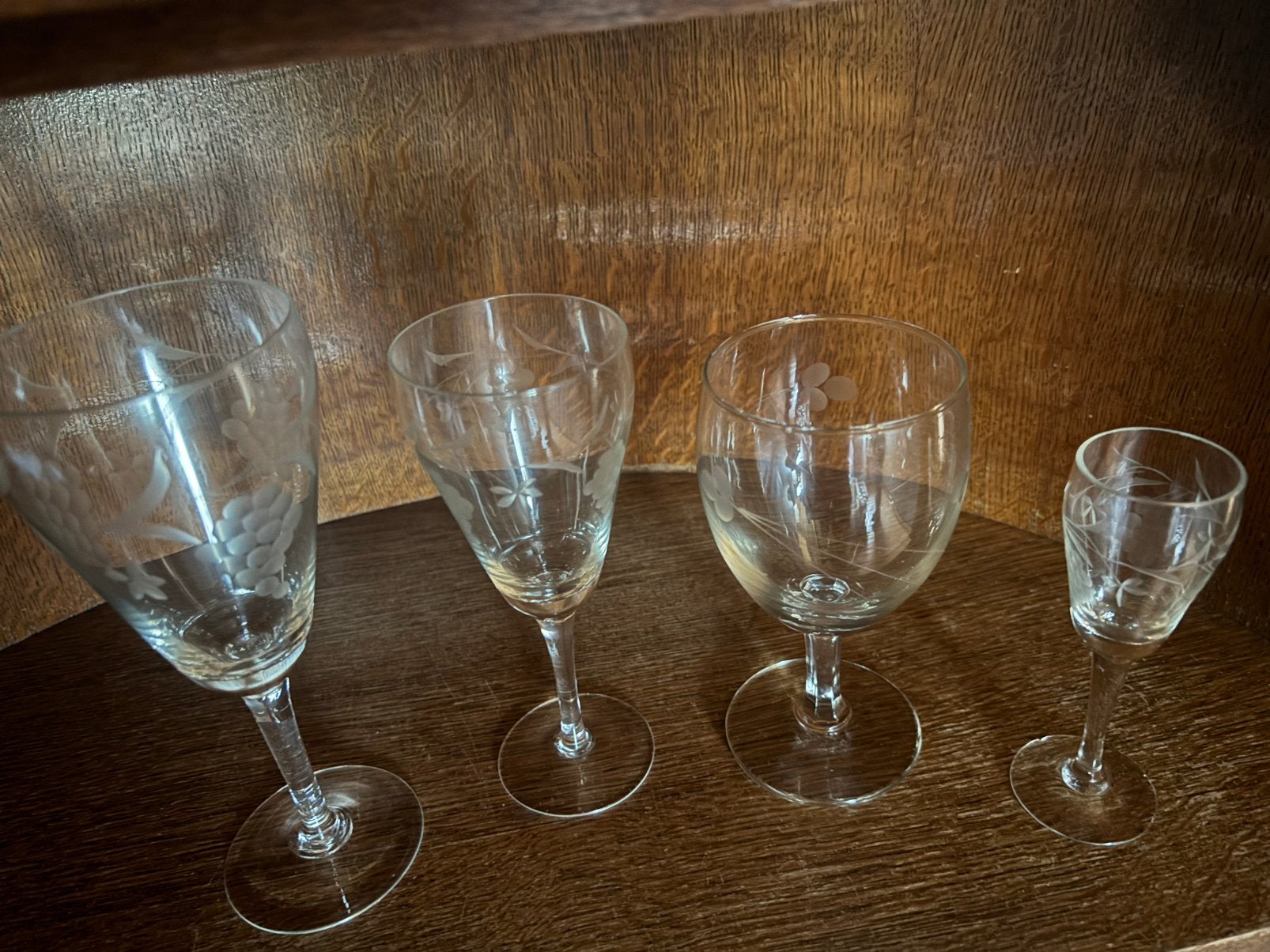 Glazen servies, Verzamelen, Glas en Drinkglazen, Ophalen