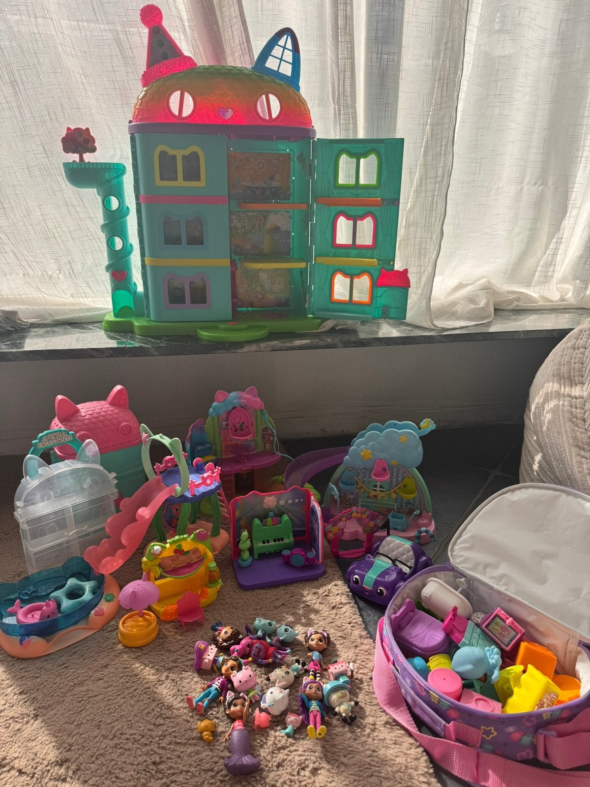 Complete Gaby Dollhouse set, Ophalen, Zo goed als nieuw