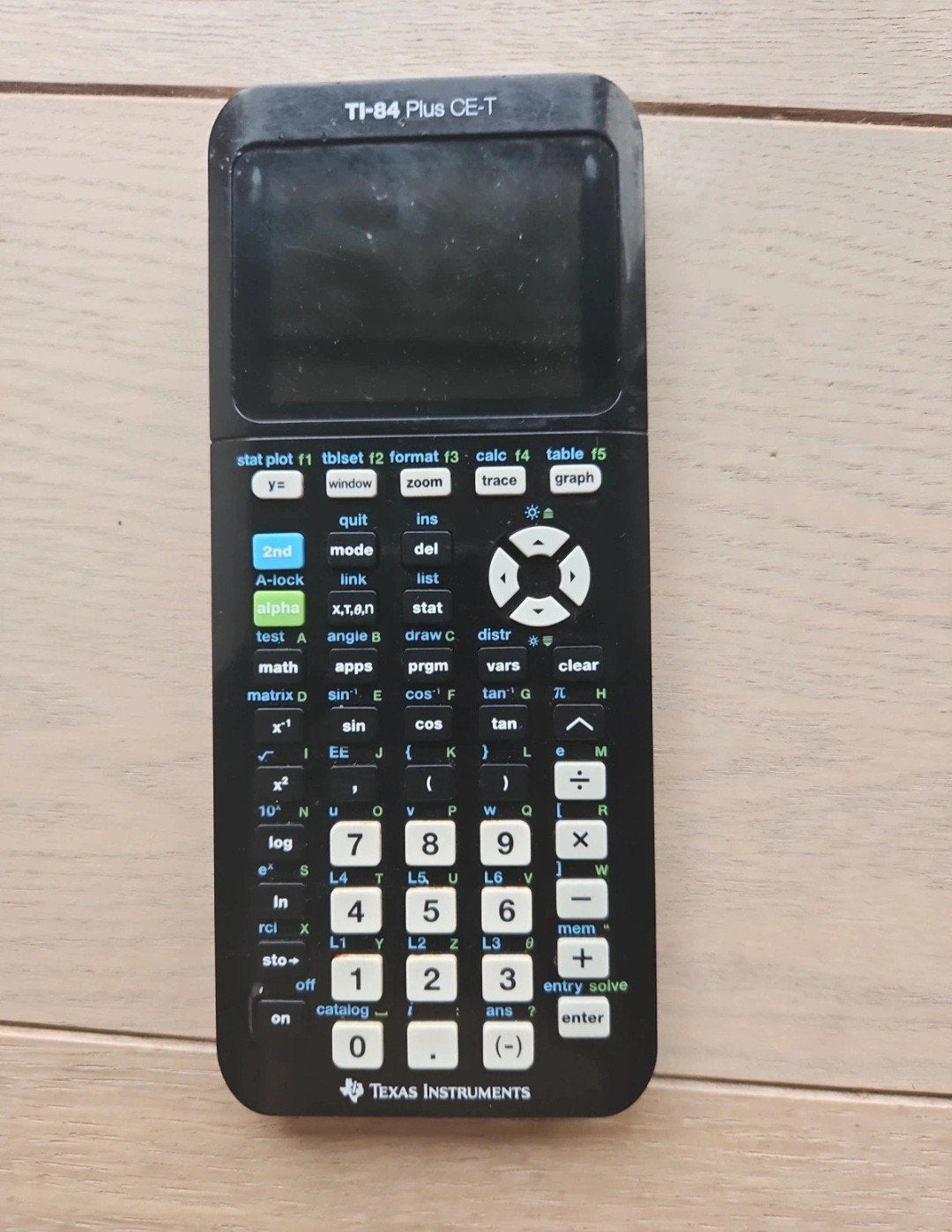 Texas Instruments TI-84 Plus CE-T, Ophalen, Grafische rekenmachine, Gebruikt