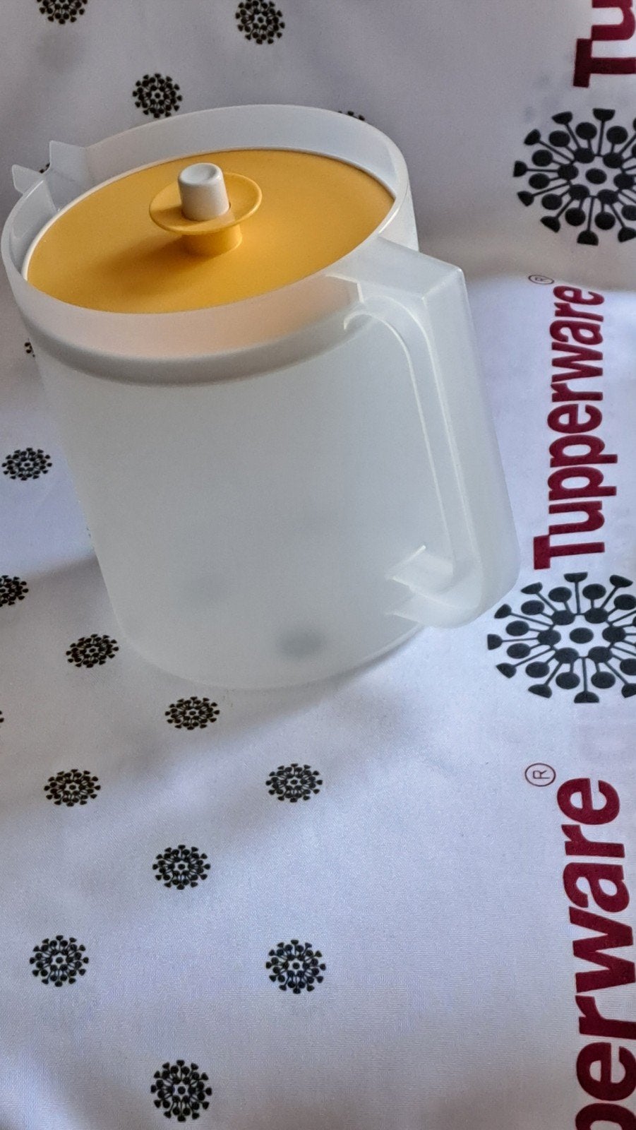 Tupperware Spinternieuwe Vintage schenkkan/sapkan 1,75 L, Huis en Inrichting, Wit, Nieuw, Met handvat, 1750 ml