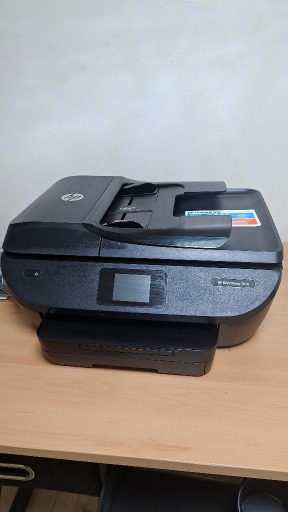 HP Envy Photo 7830 multifunctionele WiFi-printer, Computers en Software, Printers, Ophalen, Printer, Inkjetprinter, Zo goed als nieuw