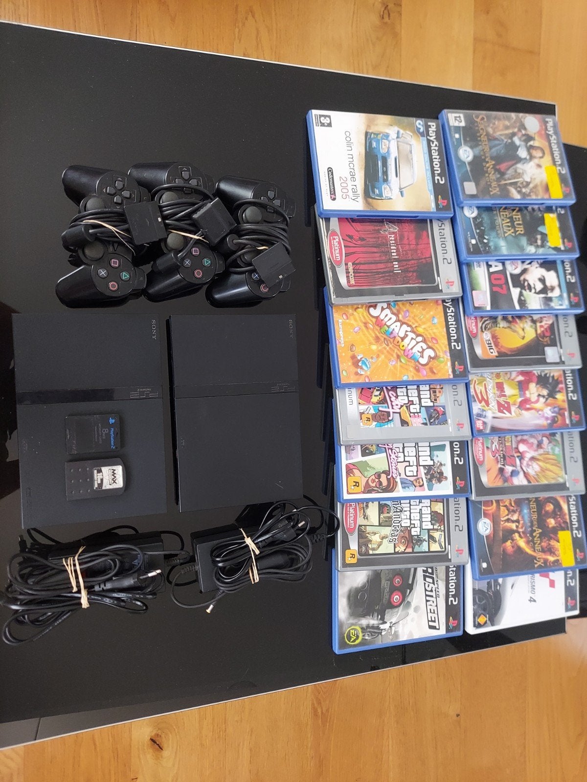 Playstation 2 slim + 15 jeux, Ophalen of Verzenden, Slim