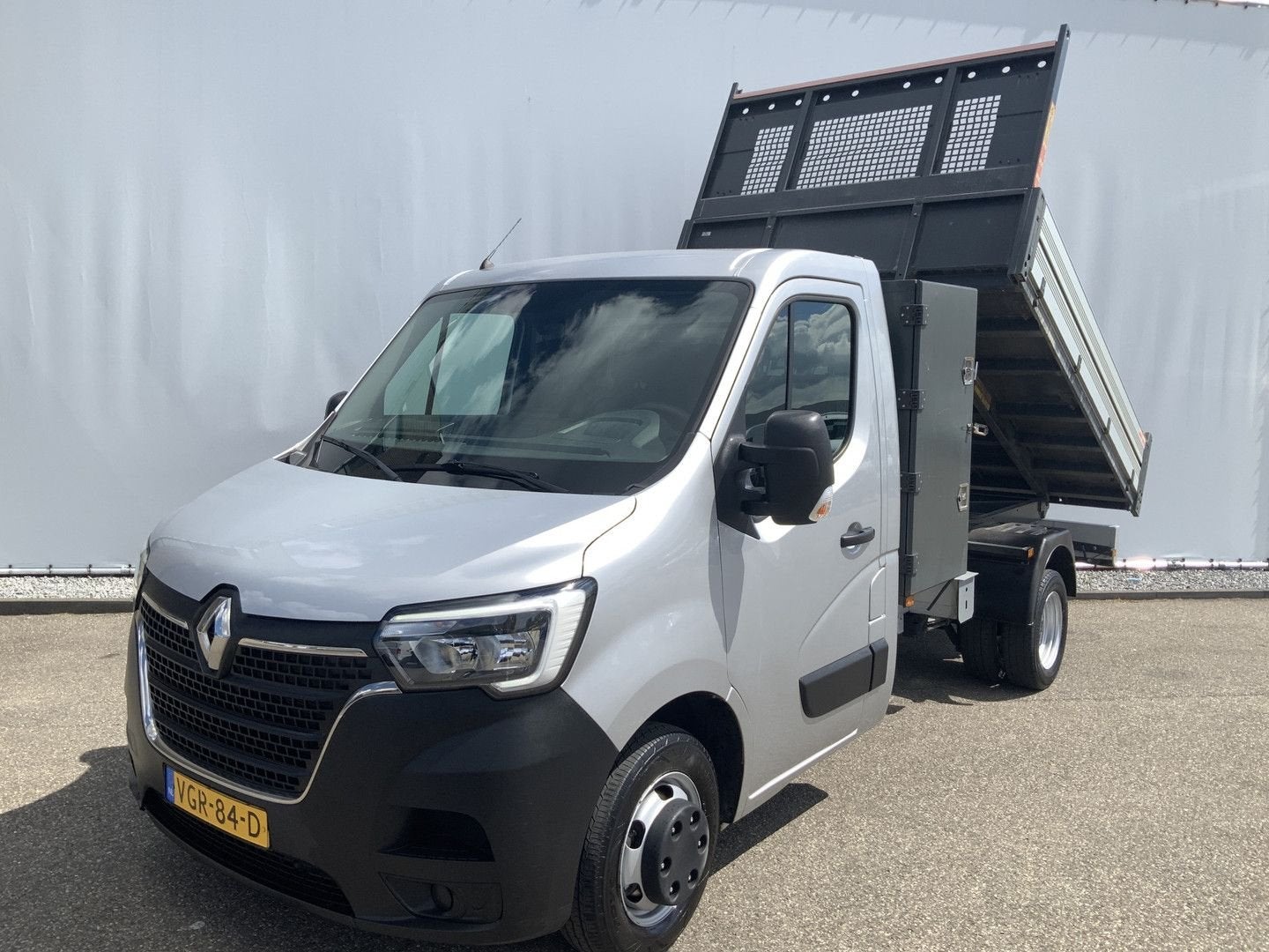 Renault Master T35 2.3 dCi 130 L3H3 Kipper Airco 3 Zits Trek, Autos, Camionnettes & Utilitaires, Entreprise, ABS, Air conditionné