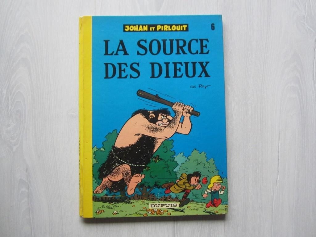 Johan et Pirlouit 6 : La source des dieux - 1974, Peyo, Enlèvement ou Envoi, Une BD, Utilisé