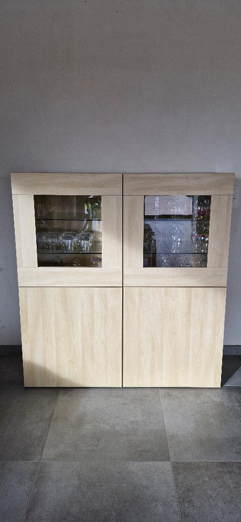 Armoire IKEA Besta, en parfait état !, Maison & Meubles, Armoires | Buffets, Comme neuf, 100 à 150 cm, 100 à 150 cm, 25 à 50 cm