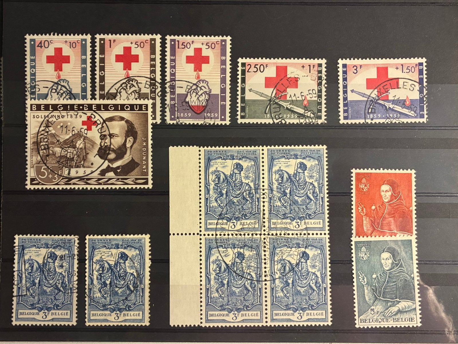 Belgische postzegels, Postzegels en Munten, Postzegels | Europa | België, Verzenden, Rode kruis
