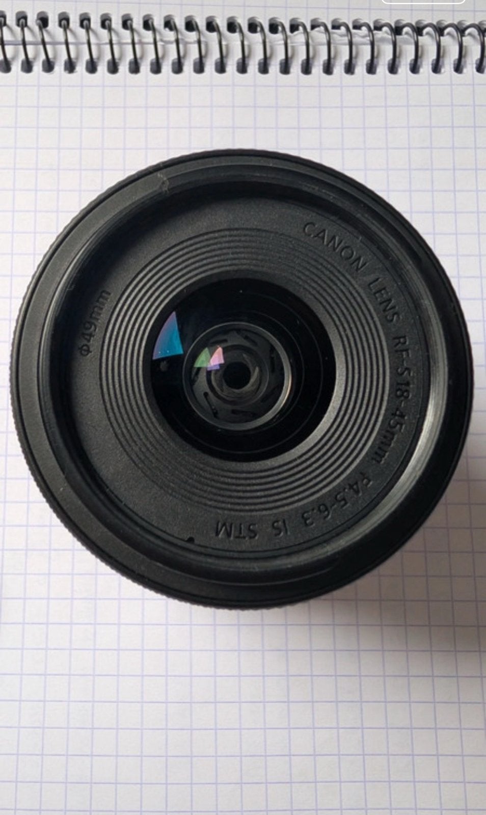 Canon 18-45 mm lens RF, Ophalen of Verzenden, Zo goed als nieuw
