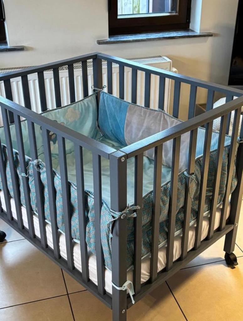 Parc avec matelas et drap, Enlèvement, Comme neuf