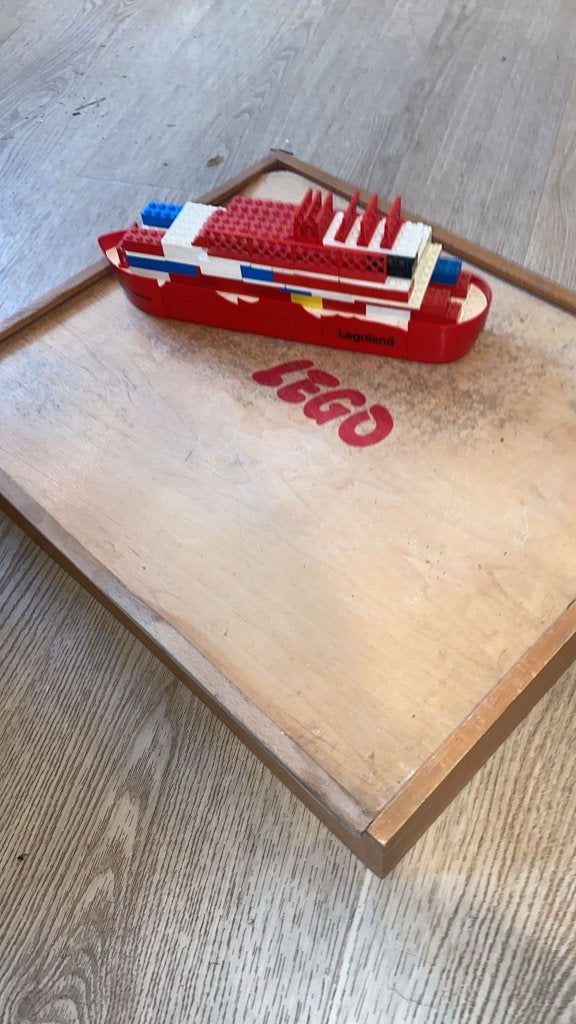 Boîte de Lego anciens vintage, Overige thema's, Lego, Ensemble complet, Accessoires inclus