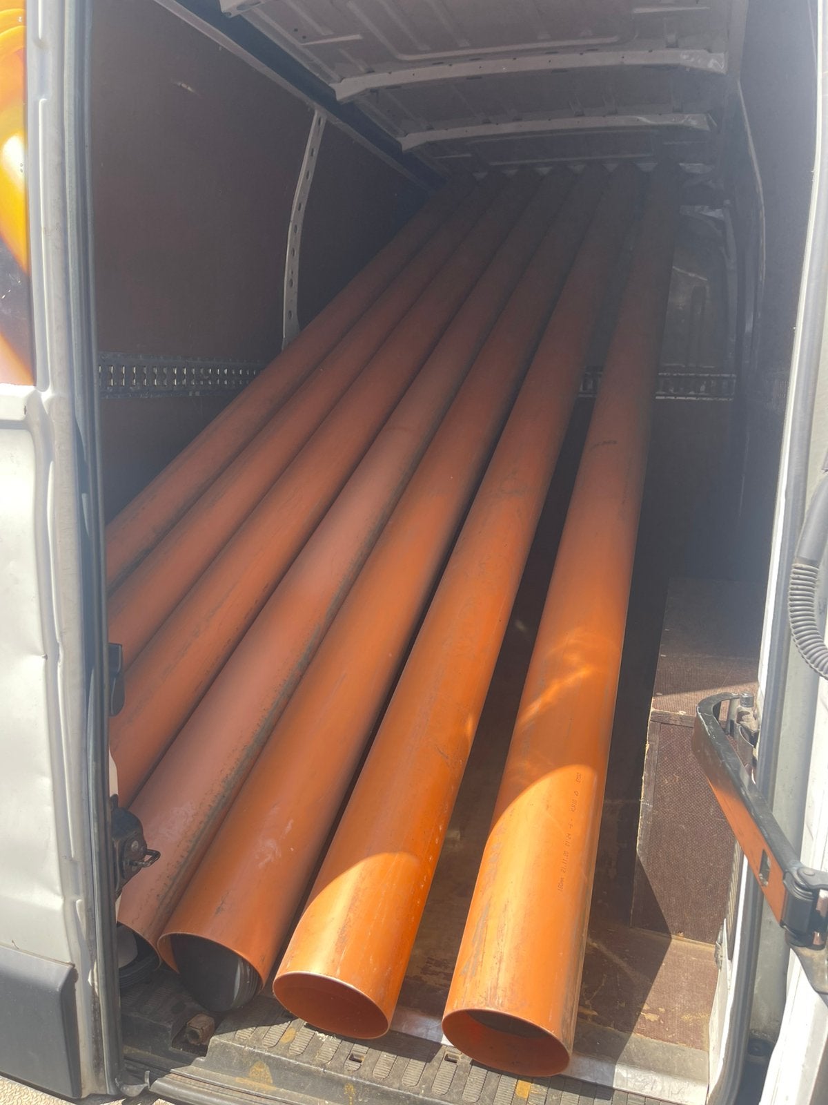 4M PVC buis - 160mm, Ophalen, Zo goed als nieuw, PVC