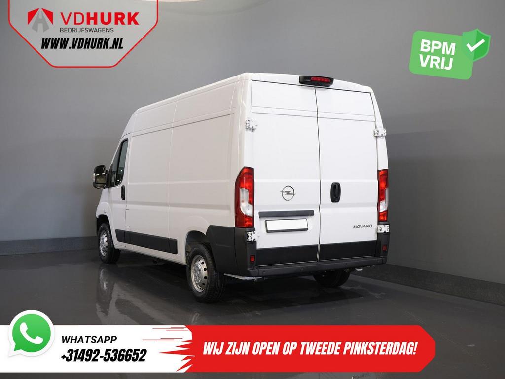 Opel Movano 2.2 140 pk L2H2 Betimmering/ Carplay/ 270Gr.Deur, Achat, Entreprise, Boîte manuelle, Blanc
