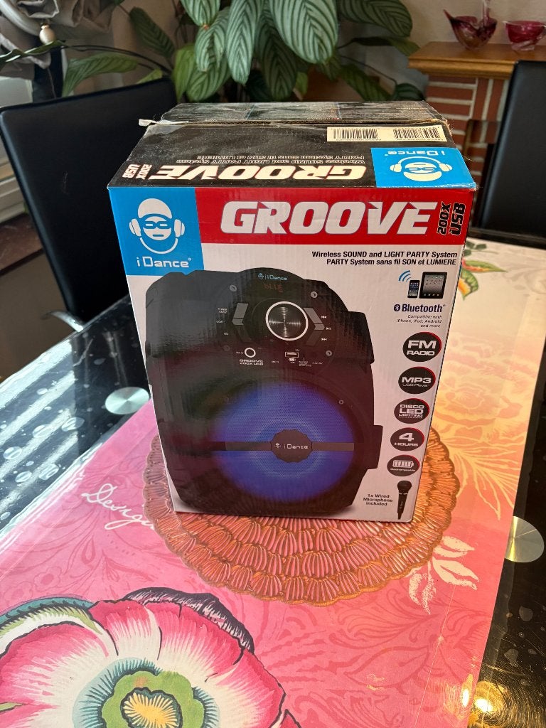 Enceinte, baffle portable neuf, Bluetooth, Enlèvement ou Envoi, Neuf