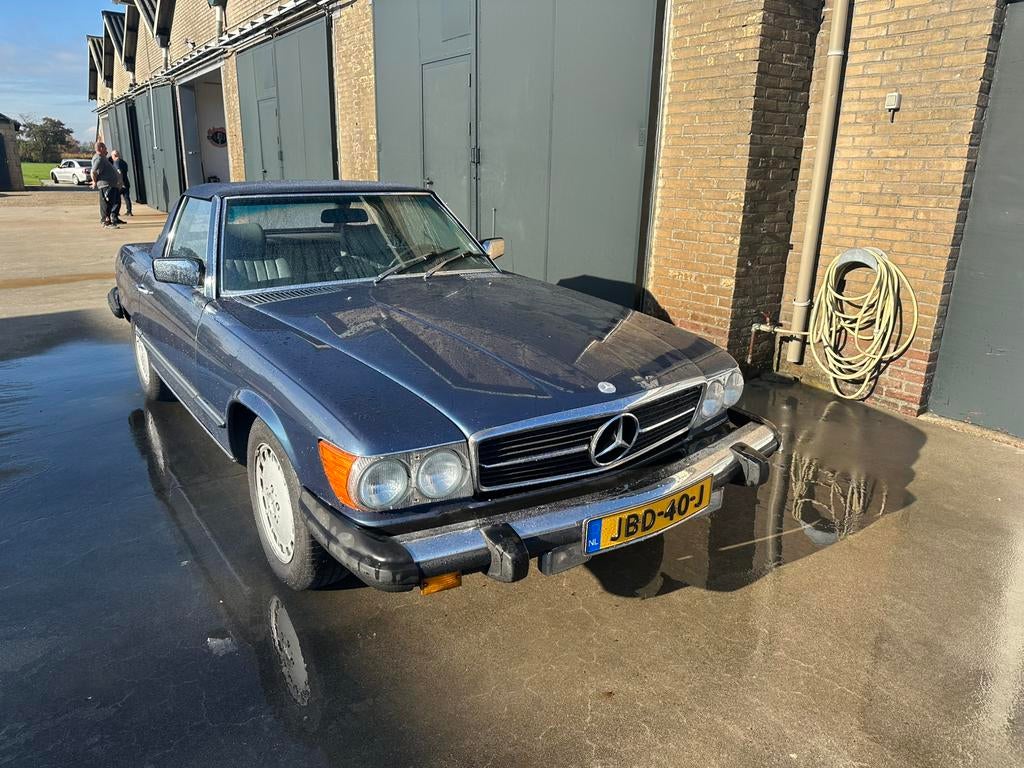 Mercedes SL 380 San fransico, Auto's, Automaat, Euro 5, Cabriolet, Blauw