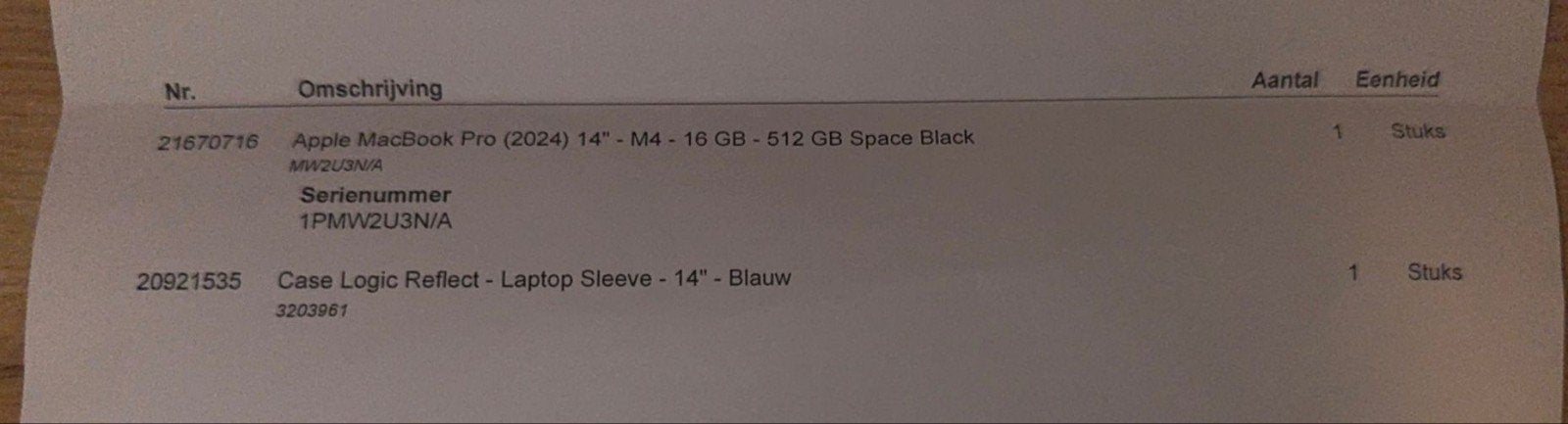MacBook Pro 14-inch (2024 16 GB RAM & 512 GB SSD, Computers en Software, Harde schijven, Ophalen, Laptop