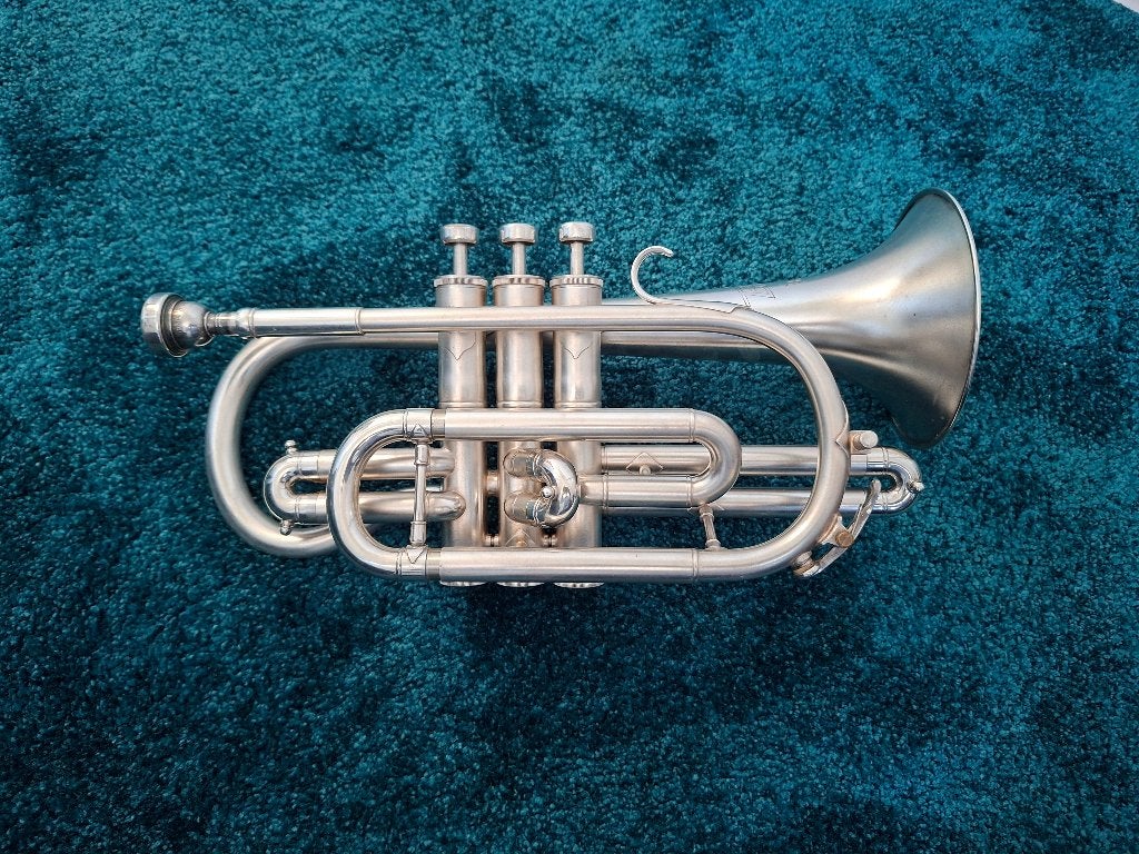 Cornet Besson New Standard, Musique & Instruments, Enlèvement ou Envoi, Utilisé, Autres types, Avec valise