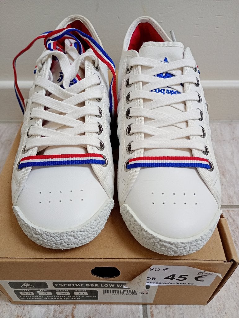 NIEUWE Le Coq Sportif Sneakers maat 36, Ophalen, Wit, Nieuw, Le coq sportif