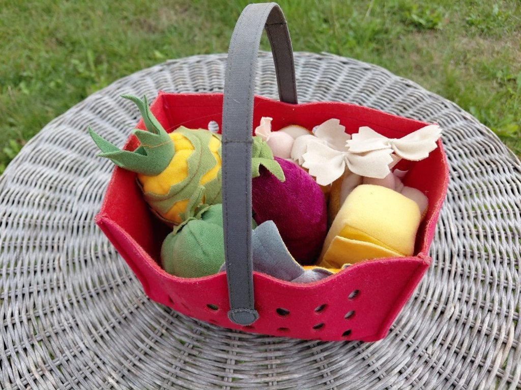 Panier de course Ikéa, Enfants & Bébés, Enlèvement, Comme neuf, Matériaux autres, Jouer à la cuisine