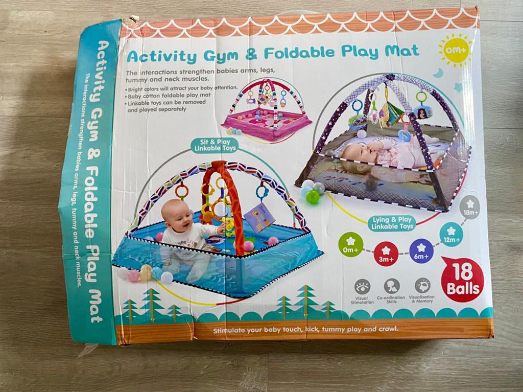 Tapis d’eveil pour bebe, Enlèvement, Comme neuf
