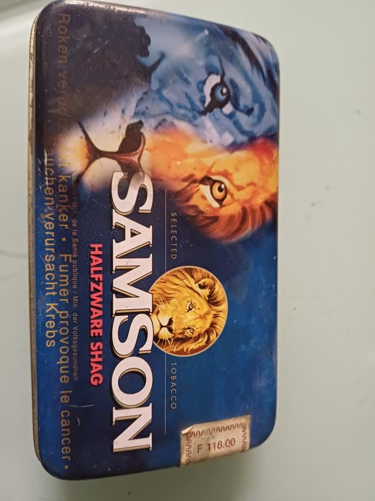 Boîte à tabac Samson de poids moyen 118 francs, Enlèvement ou Envoi