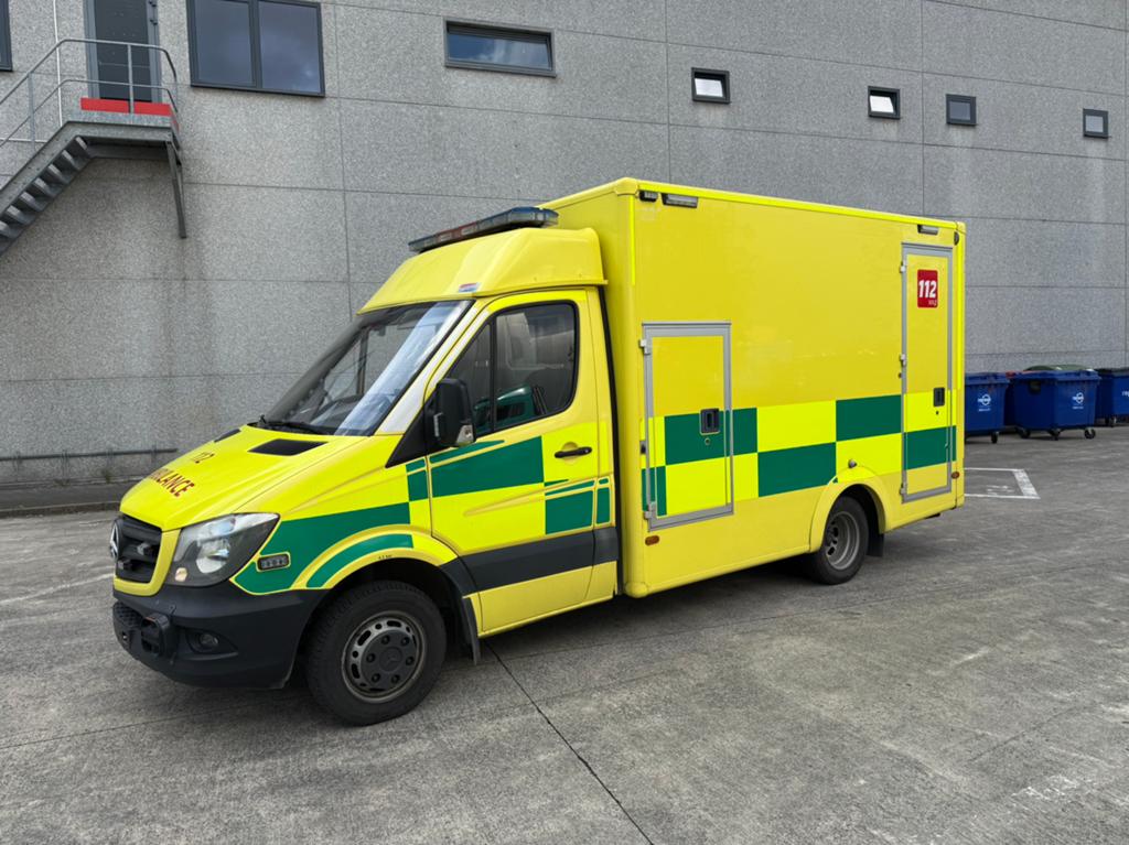 Ambulance Mercedes Sprinter , 3.0 Diesel , 2014 , Euro 6, Autos, Achat, Entreprise, Jaune, Autre