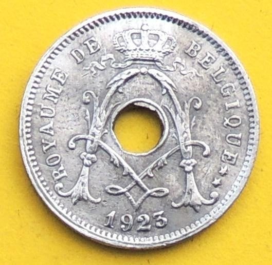 1923 5 centimes FR, Postzegels en Munten, Munten | België, Verzenden, Metaal, Losse munt