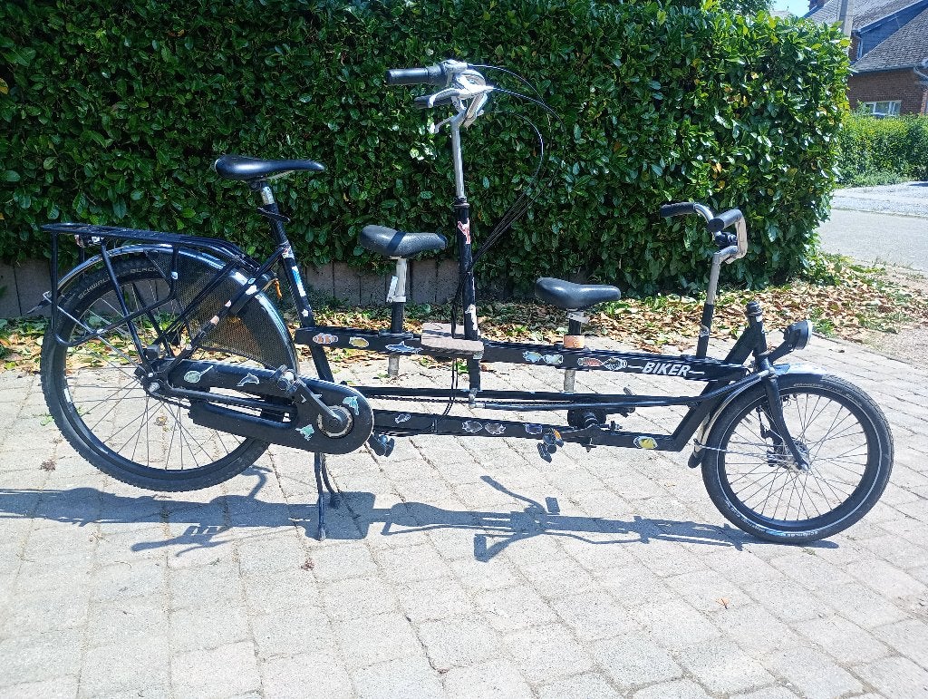 Tandem parent-enfant onderwaterfiets, Minder dan 10 versnellingen, Onderwaterfiets, Gebruikt, Velgrem