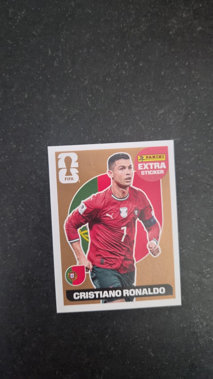 Cristiano Ronaldo, Ophalen, Sticker