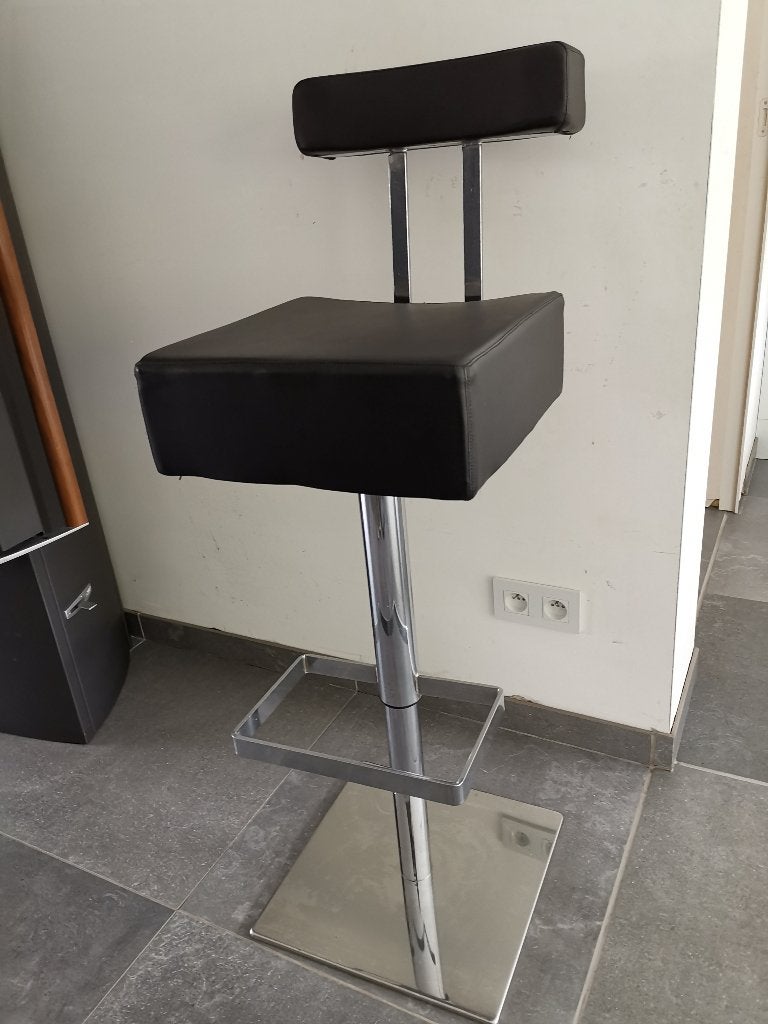 barkruk, 4 stuks, Ophalen, Gebruikt, 60 tot 90 cm, In hoogte verstelbaar