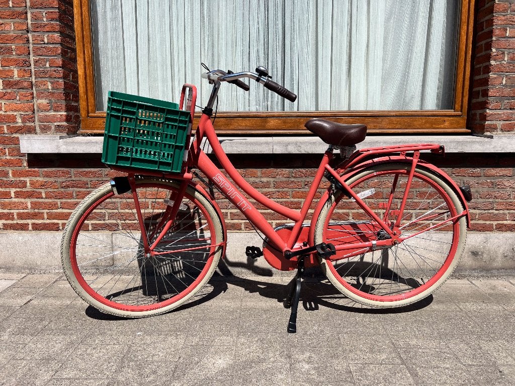 Zo goed als nieuwe Spirit Damesfiets - Roze kleur, Terugtraprem, Versnellingen, Zo goed als nieuw, 50 tot 53 cm
