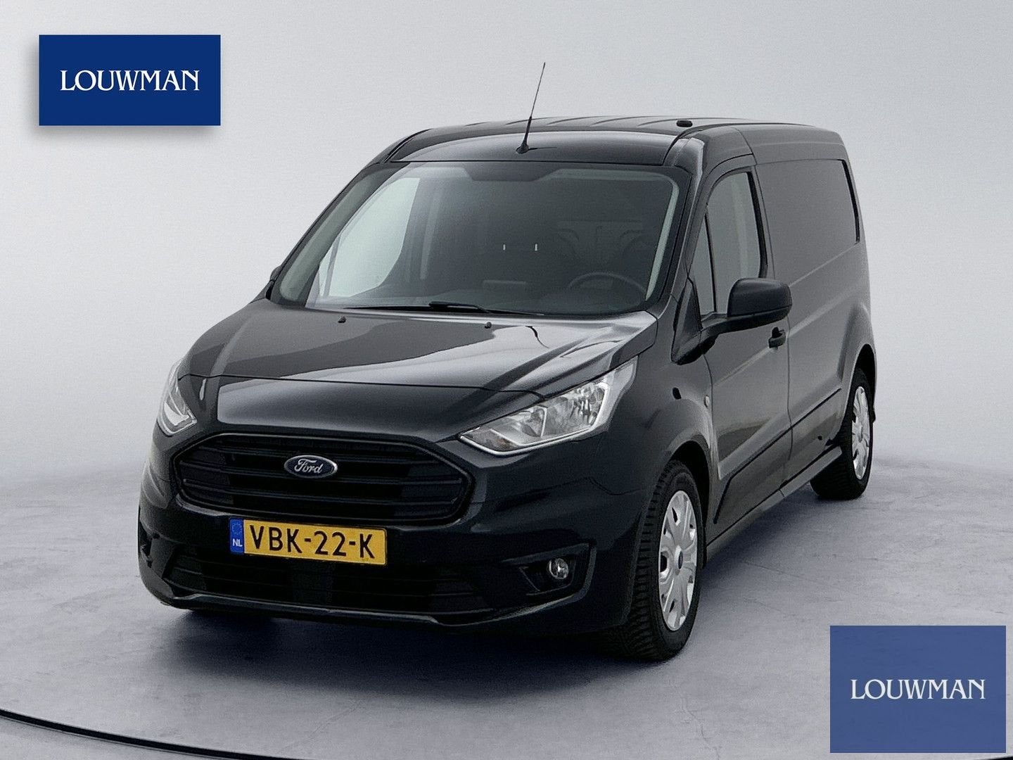 Ford Transit Connect 1.5 EcoBlue L2 Navigatie Camera Airco P, Zwart, Bedrijf, Ford, Te koop