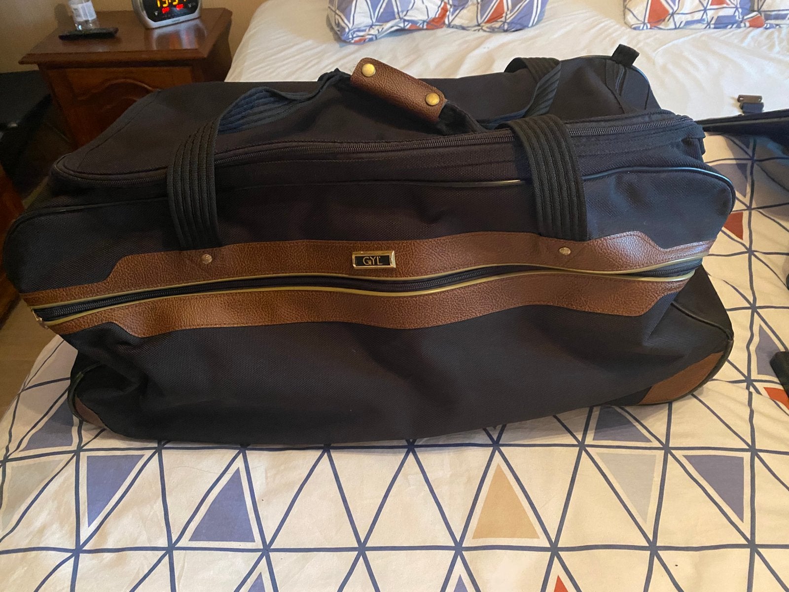 Reistas op wieltjes, Handtassen en Accessoires, Tassen | Reistassen en Weekendtassen, Ophalen, Gebruikt, Zwart, Wieltjes