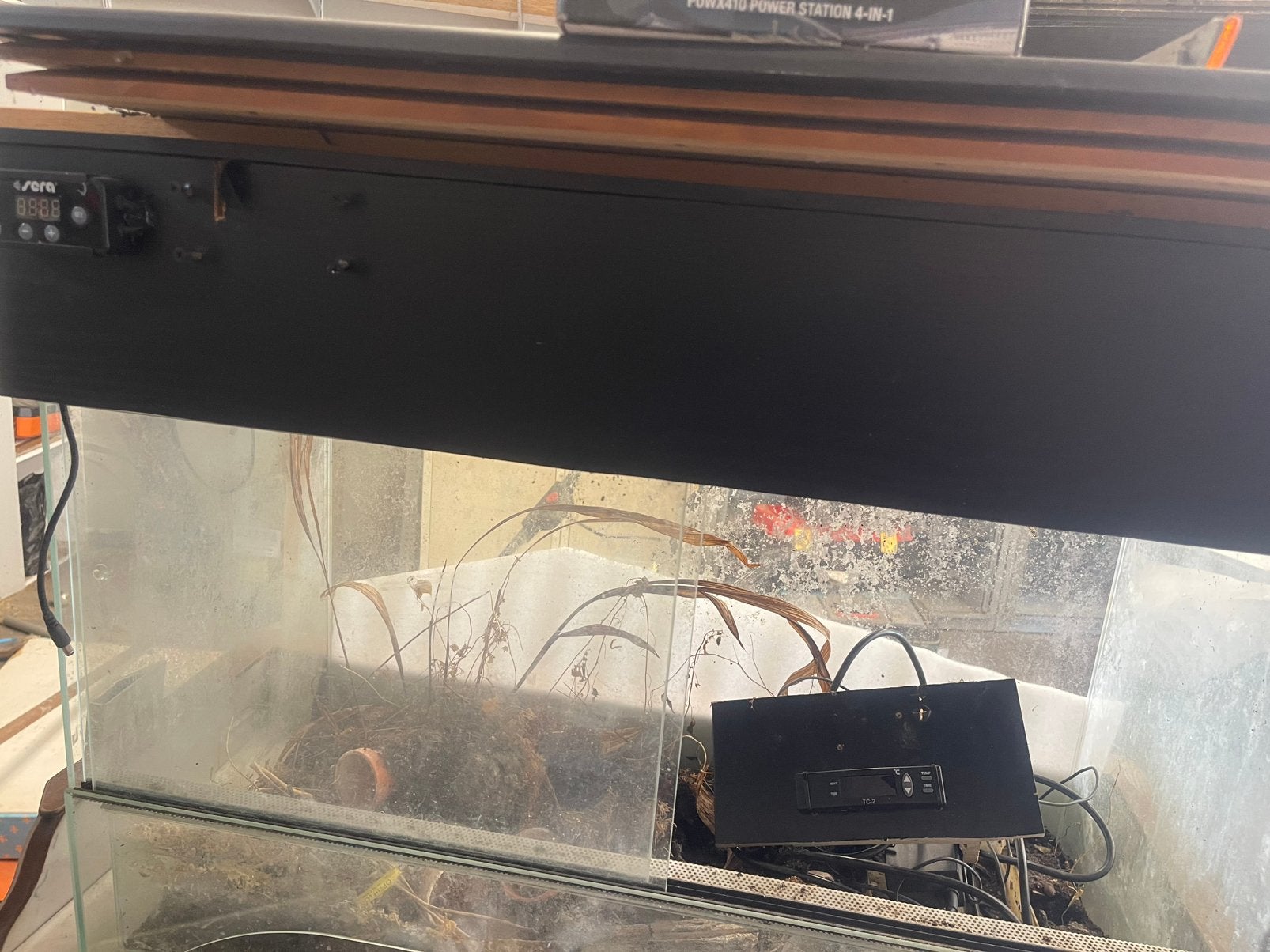 Terrarium, Dieren en Toebehoren, Ophalen, Zo goed als nieuw, Verlichting