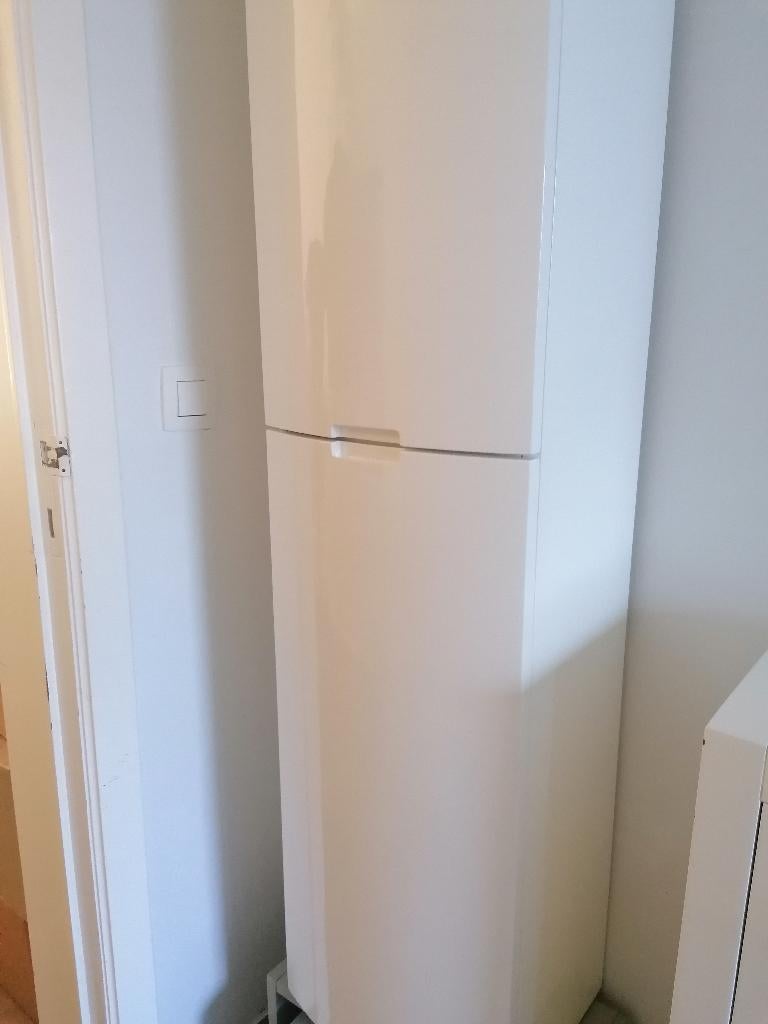 Meuble de salle de bain en laque blanche brillante, Enlèvement, Neuf, Autres types