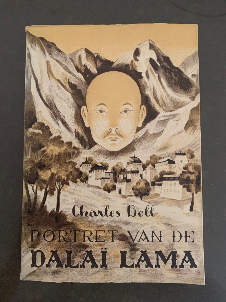 Portret van de Dalai Lama, Charles Bell, 1948, Enlèvement ou Envoi, Utilisé