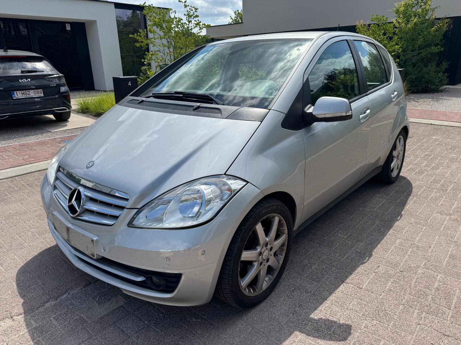 Mercedes Klasse A180 CDi/2012/201.000 km/Euro5/airco, Auto's, Mercedes-Benz, Euro 5, Zwart, Leder en Stof, 5 deurs