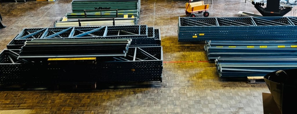 palletstelling, Ophalen