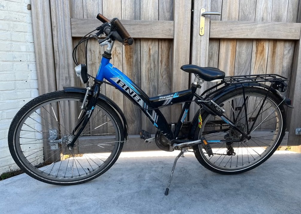 BNB bike powerkid fiets 24 inch, Fietsen en Brommers, Ophalen, Velgrem, Bnb powerkid, Handrem