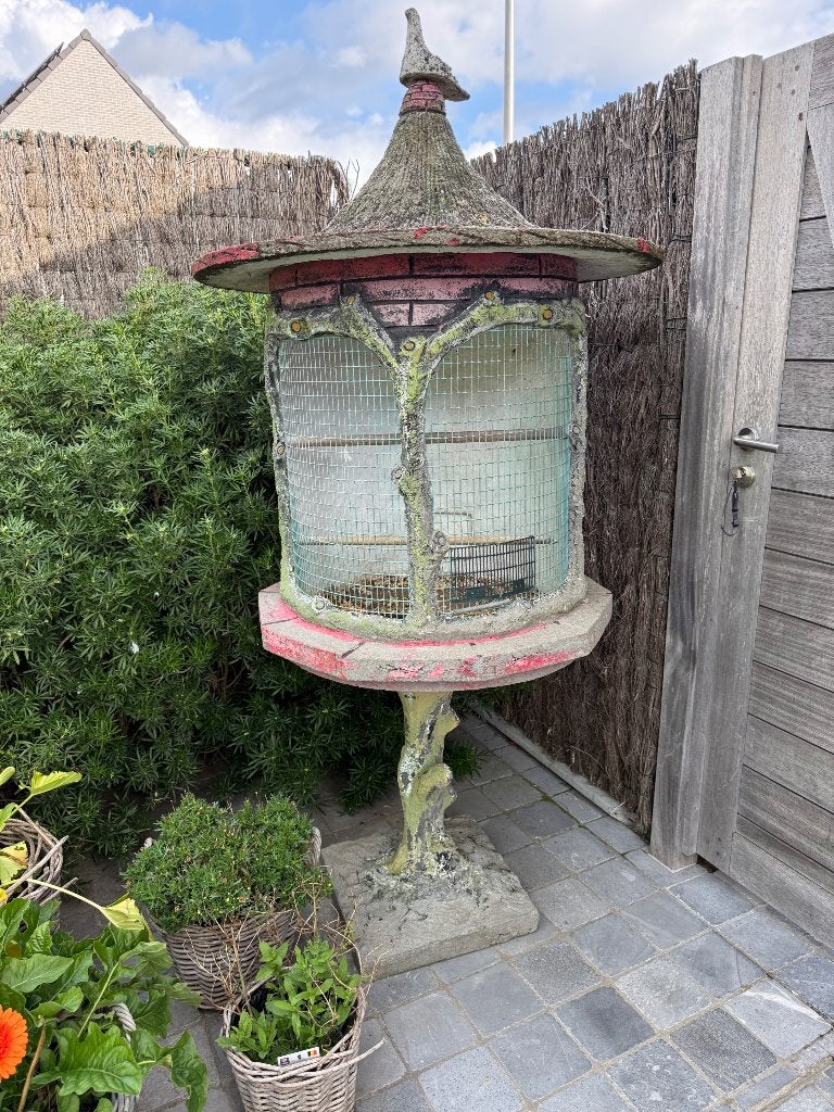 Betonnen vogelkooi, Ophalen, Zo goed als nieuw, Vogelkooi