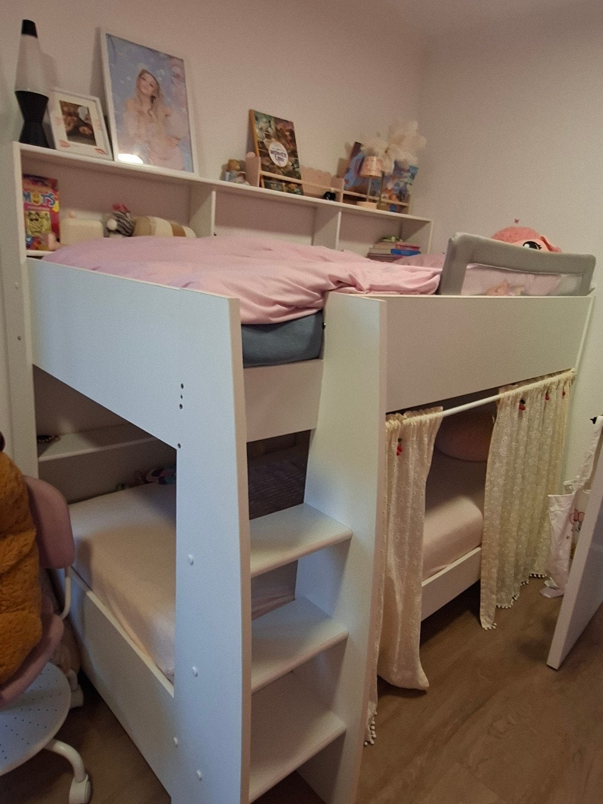 mooi stapelbed met veel opbergfunctie, Ophalen, Stapelbed