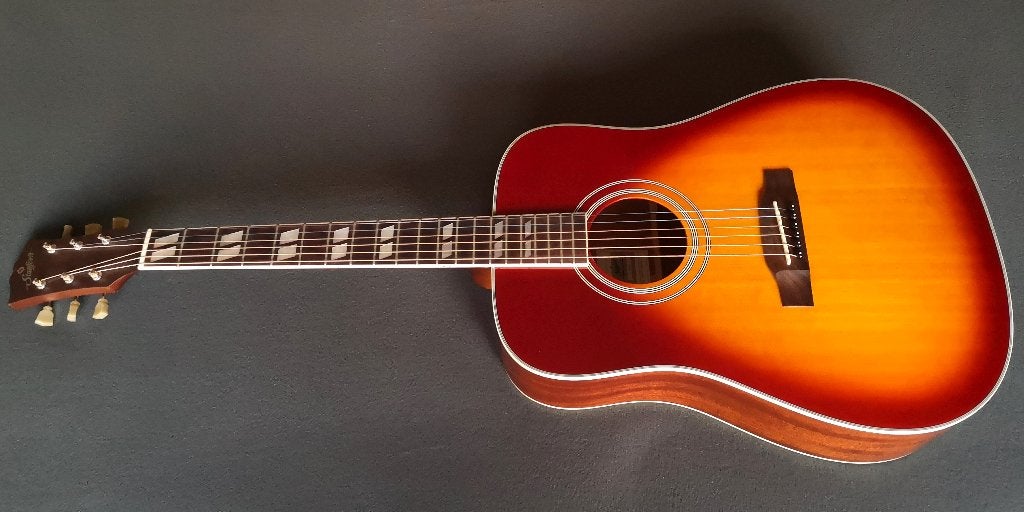 Stanford Déjà Vu D-Bird massief ruil, Ophalen of Verzenden, Zo goed als nieuw, Western- of Steelstringgitaar, Met koffer