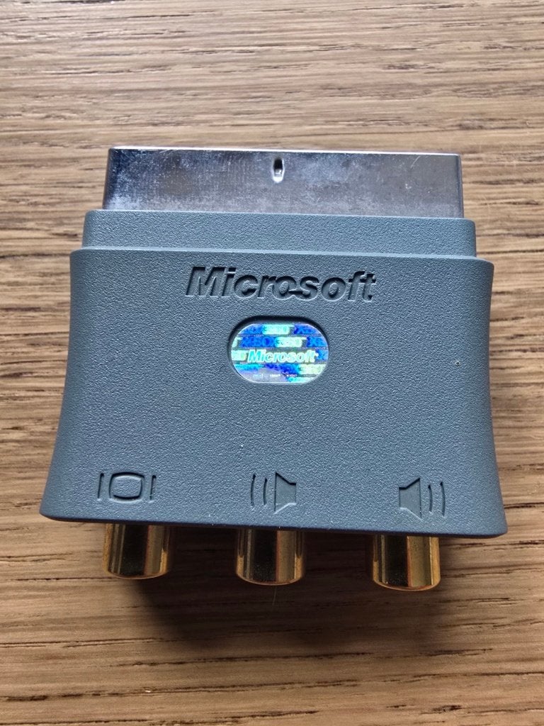Adaptateur AV Microsoft Xbox 360 RCA audio vidéo officiel, TV, Hi-fi & Vidéo, Câbles audio & Câbles de télévision, Enlèvement ou Envoi