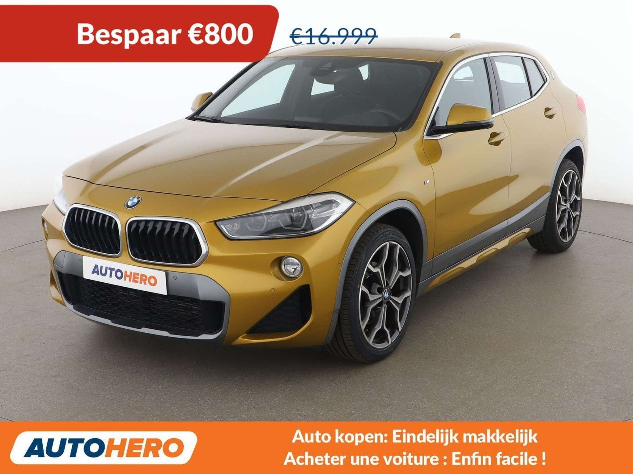 BMW X2 sDrive 18i M Sport X (bj 2019), Auto's, Lichtsensor, X2, Gebruikt, 136 pk