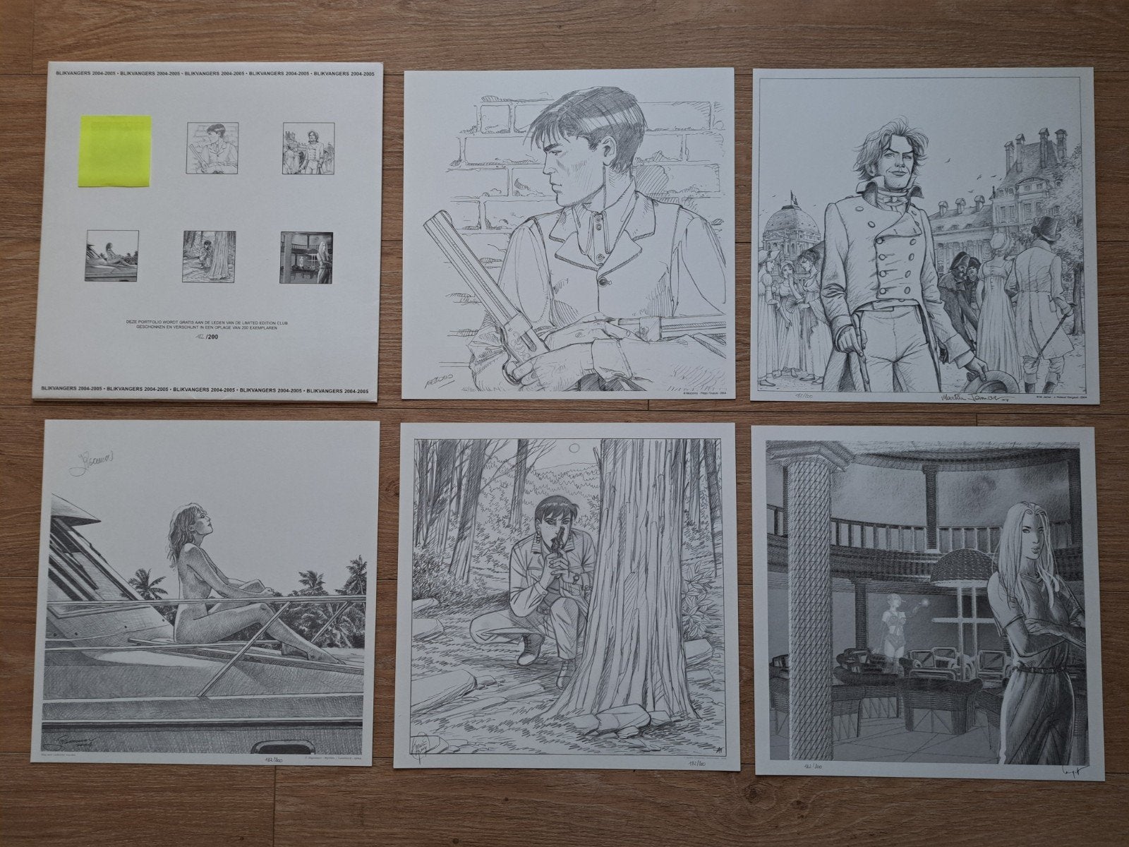Portfolio Blikvangers 2004, Hobby en Vrije tijd, Stempelen, Ophalen of Verzenden