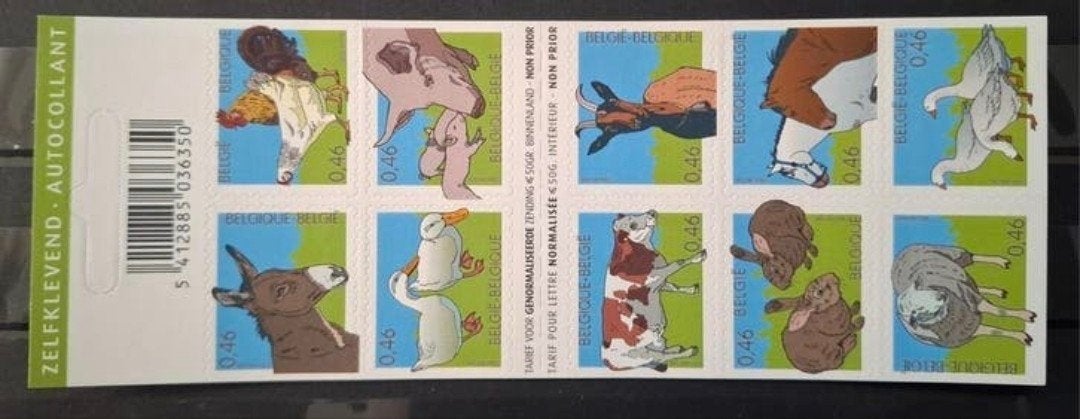 Belgique : COB 3481/90-B60 ** Animaux 2006., Sans timbre, Neuf, Enlèvement ou Envoi, Non oblitéré